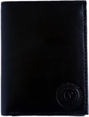 

aulambia Men Black Artificial Leather Wallet(6 Card Slots)