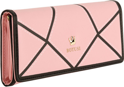 

Popmode Women Pink Artificial Leather Wallet(8 Card Slots)