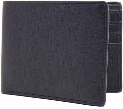 

flex boom Men Black Artificial Leather Wallet(10 Card Slots)
