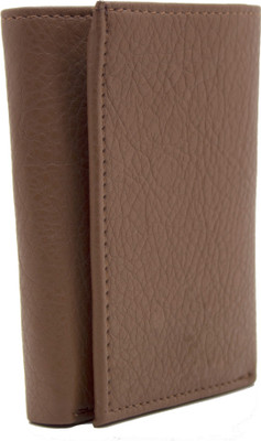 

flex boom Men Tan Artificial Leather Wallet(4 Card Slots)