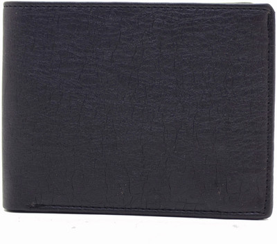 

flex boom Men Black Artificial Leather Wallet(10 Card Slots)