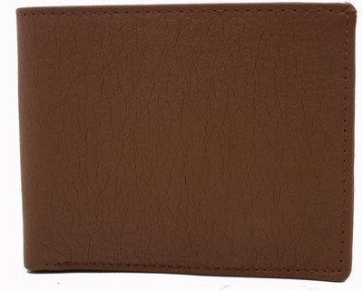 

flex boom Men Brown Artificial Leather Wallet(10 Card Slots)