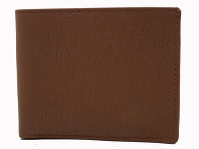 

flex boom Men Brown Artificial Leather Wallet(10 Card Slots)