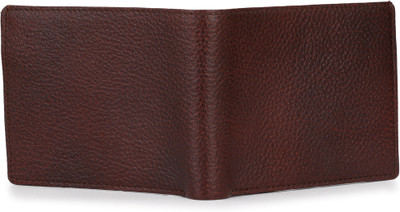 

U Carry Me Men Brown Genuine Leather Wallet(5 Card Slots)