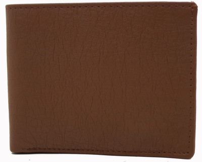 

flex boom Men Brown Artificial Leather Wallet(10 Card Slots)