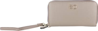 

E2O Fashion Women Grey Fabric Wallet(11 Card Slots)