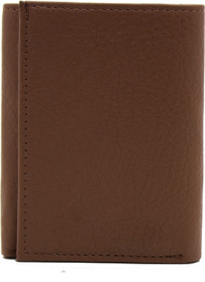 

flex boom Men Tan Artificial Leather Wallet(4 Card Slots)
