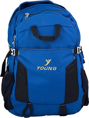 

Young Glitter Backpack for 18-inch ( Sky Blue ) 4.5 L Backpack(Blue)