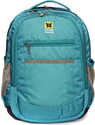 

Liviya SB116 37 Laptop Backpack(Blue), Greenishblue001