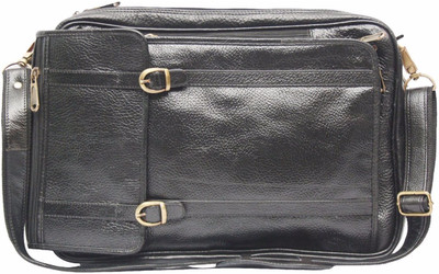 

GENUINE LEATHER Laptop Backpack 15 L Laptop Backpack(Black)