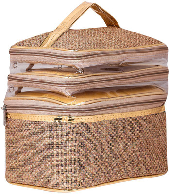 

Ranger Jute bag, multi purpose travel bag Multipurpose Bag(Brown, Gold, 5 inch)