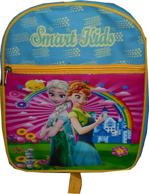 pa SCHOOL BAG Waterproof School Bag(Blue, 4 L)