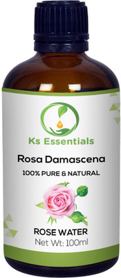 

Ks Essentials 100% Pure Rose Water (Rosa Damascena) (100ml)(100 ml)