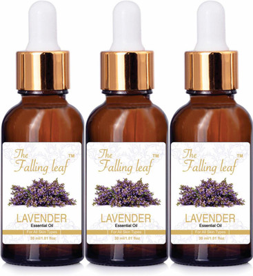 

THE FALLING LEAF LAVENDER PURE ESSENTIAL OIL (Pack of 3) (25ml Each)(25 ml)