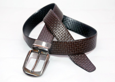 

inches pure leather Men Casual, Party, Formal, Evening Black, Brown Genuine Leather Reversible Belt, 501#