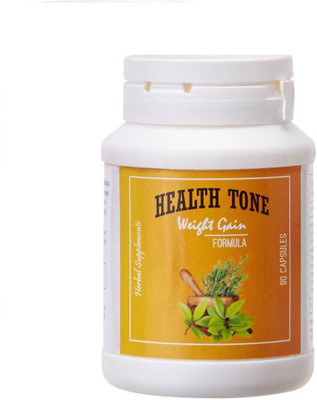 

Herabal HealthTone Health Tone Health Tone Herbal Weight Gain Capsules (90 Caps) BH(100 g)