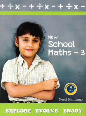 GOOD LUCK , NEW SCHOOL MATHS CLASS - 3  - New school maths 3 (Paper back, Mrs neeti kanungo)(English, Paperback, NEETI KANUNGO)