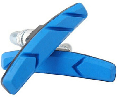 

fastped Mountain Bike Road Cycling Rubber V Brake Holder Shoes Rubber Pads (BLUE) Brake Shoe(Blue)