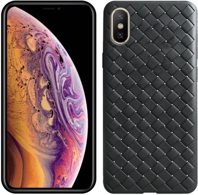 CASE CREATION Back Cover for Apple iPhone XR(Black, Grip Case, Silicon, Pack of: 1)