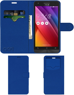 ACM Flip Cover for Asus Zenfone Go 5.0 Lte T500(Blue, Cases with Holder, Pack of: 1)