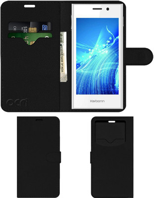 ACM Flip Cover for Karbonn Smart A11 Star(Black, Cases with Holder, Pack of: 1)