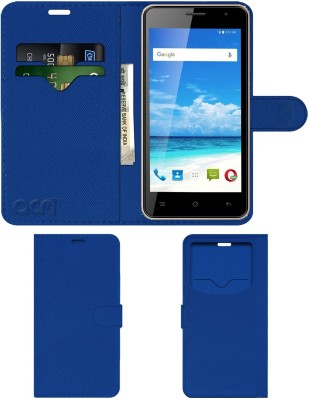 ACM Flip Cover for Swipe Konnect Prime(Blue, Cases with Holder, Pack of: 1)