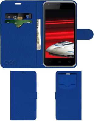 ACM Flip Cover for Celkon Millennia 2gb Xpress(Blue, Cases with Holder, Pack of: 1)