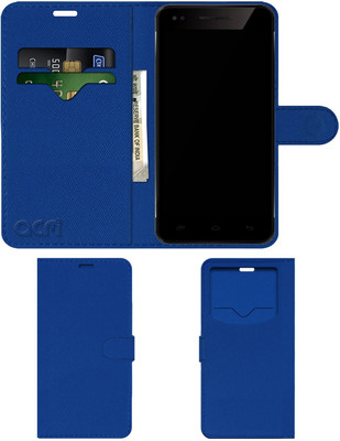 ACM Flip Cover for Micromax Canvas Hue 2 A316(Blue, Cases with Holder, Pack of: 1)