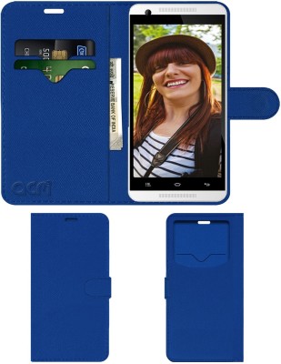 ACM Flip Cover for Celkon Millennia Me Q54+ Plus(Blue, Cases with Holder, Pack of: 1)