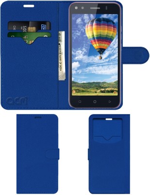 ACM Flip Cover for Iball Andi Wink 4g(Blue, Cases with Holder, Pack of: 1)