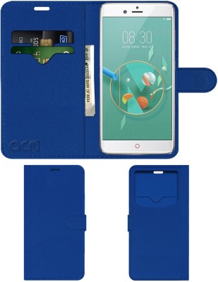 ACM Flip Cover for Nubia Z17 Mini(Blue, Cases with Holder, Pack of: 1)