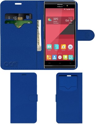 ACM Flip Cover for Xolo Black 1x(Blue, Cases with Holder, Pack of: 1)