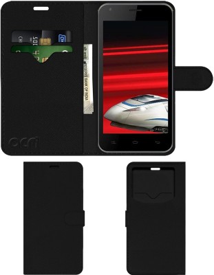 ACM Flip Cover for Celkon 2gb Epress(Black, Cases with Holder, Pack of: 1)