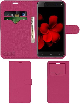 ACM Flip Cover for Karbonn Titanium Frames S7(Pink, Cases with Holder, Pack of: 1)