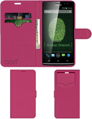 ACM Flip Cover for Xolo Q2100(Pink, Cases with Holder, Pack of: 1)