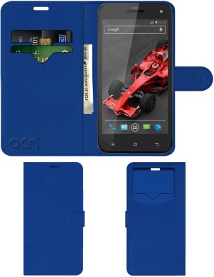 ACM Flip Cover for Xolo Q1000s+ Plus(Blue, Cases with Holder, Pack of: 1)