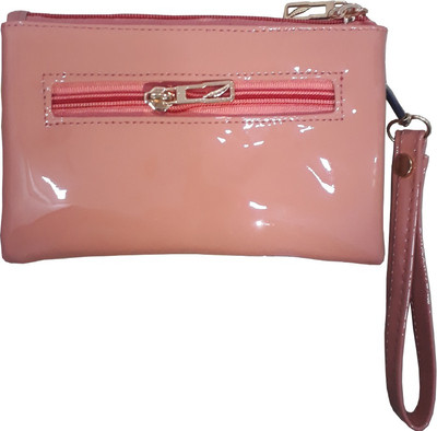 

ORANGE Party Pink Clutch