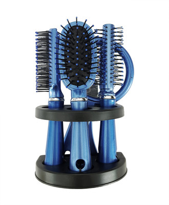 

Fully New Design Hair Brush Set For Home And Parlour Use Brush Tools Set, Set Of 5, Pack of 1(Set of 6)