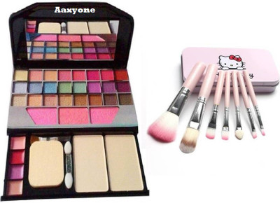 

Aaxyone Makeup Kit 6155 and Hello Kitty Makeup Brush Set(Set of 2)