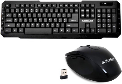 

ProDot TLC-107+175 2.4Ghz Multimedia Wireless Keyboard and Mouse Combo Compact and Portable Combo Set