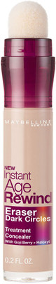 Maybelline New York Instant Age Rewind Eraser Dark Circles Treatment Concealer(Honey)
