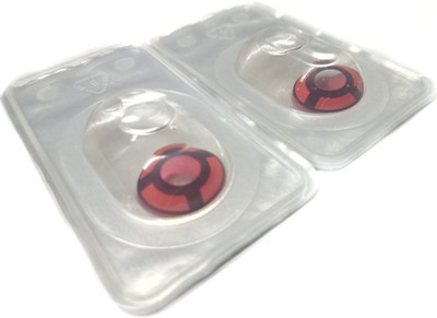 

Crosetta Madara's Brother Mangekyou Sharingan Yearly Contact Lens(0, Red, Pack of 1)