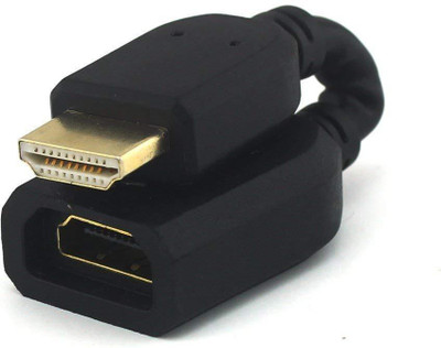 

SHOPLINE HDMI Extender Male To Female Coupler Adapter Converter 1080P 1.4Version (HDMI adapter M to F) HDMI Adapter(Compatible with HDTV,HDMI,COMPUTER, Black)