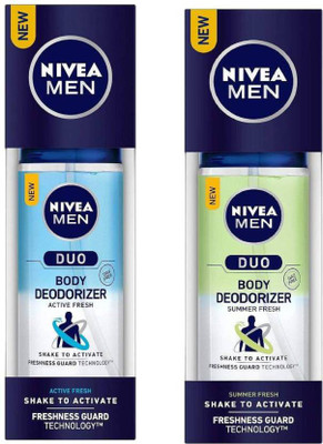 

Nivea deodorant Deodorant Spray - For Men & Women(100 ml, Pack of 2)
