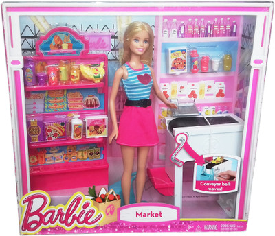 

kidoz kingdom BARBIE MARKET(Multicolor)