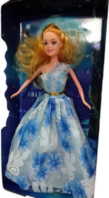 

SBJCollections Party Outfit For Cinderella Doll(Blue)
