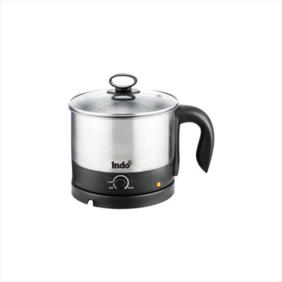 

Indo IN-1812 Multi Cooker Electric Kettle(1.2 L, Black)