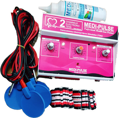 

MEDI-PLUSE 2CH TENS WITH GEL BOTTLE ( PINK ) muscle stimulater Electrotherapy Electrotherapy Device(2CH TENS WITH GEL BOTTLE ( PINK ))