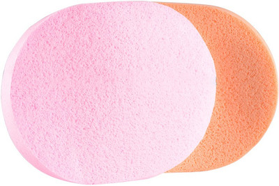

Majik Set Of 2 Pcs Face Cleansing Sponge Puff Makeup Washing Pad Deep Cleansing & Facial Sponge(Pack of 2)