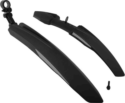 

FASTIDIOUS High Quality Mudguard- Bicycle Splash Protector Clip-on Front & Rear Fender(Grey)